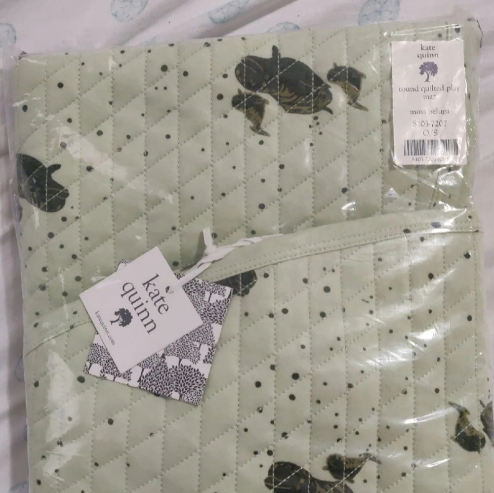 Kate Quinn beluga baby play mat